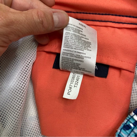 Nautica fish ocean sea life swim trunks. Size XL - Picture 7 of 9